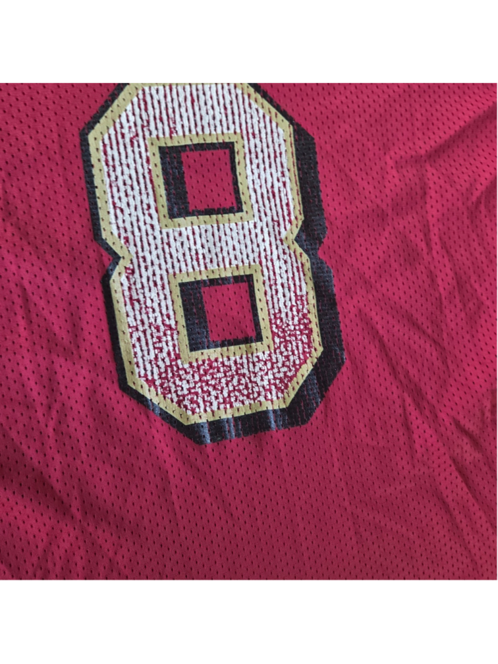 Vtg Champion Steve Young San Francisco 49ers Red Jersey Size Large B73 - Picture 2 of 12